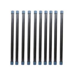 CMI inc 362275 3/4 in. x 24 in. Black Steel Pipe (10-Pack)