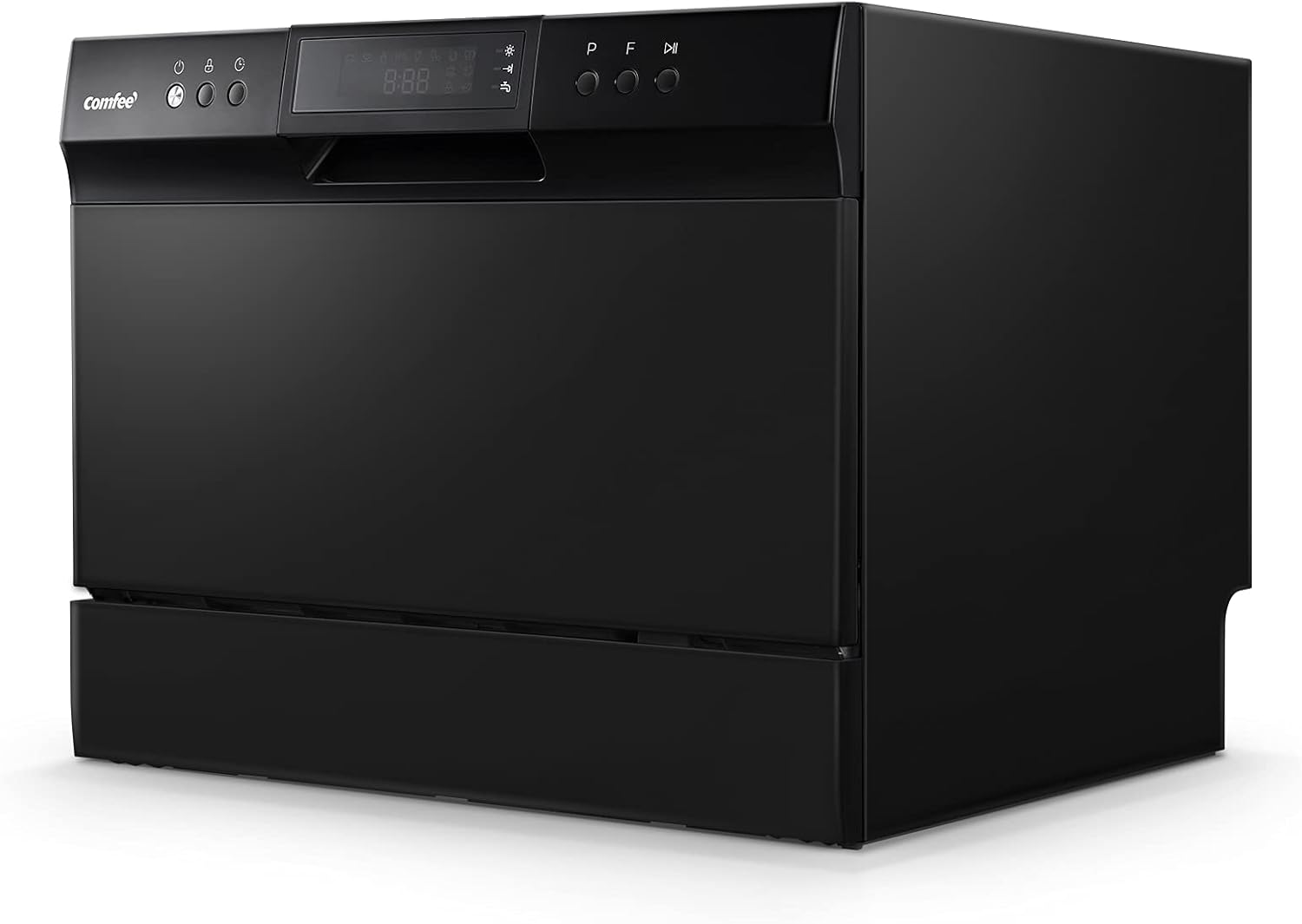 COMFEE’ Countertop Dishwasher, Energy Star Portable Dishwasher, 6 Place Settings & 8 Washing Programs, Speed, Baby-Care, ECO& Glass, Dish Washer for Dorm, RV& Apartment, Black13