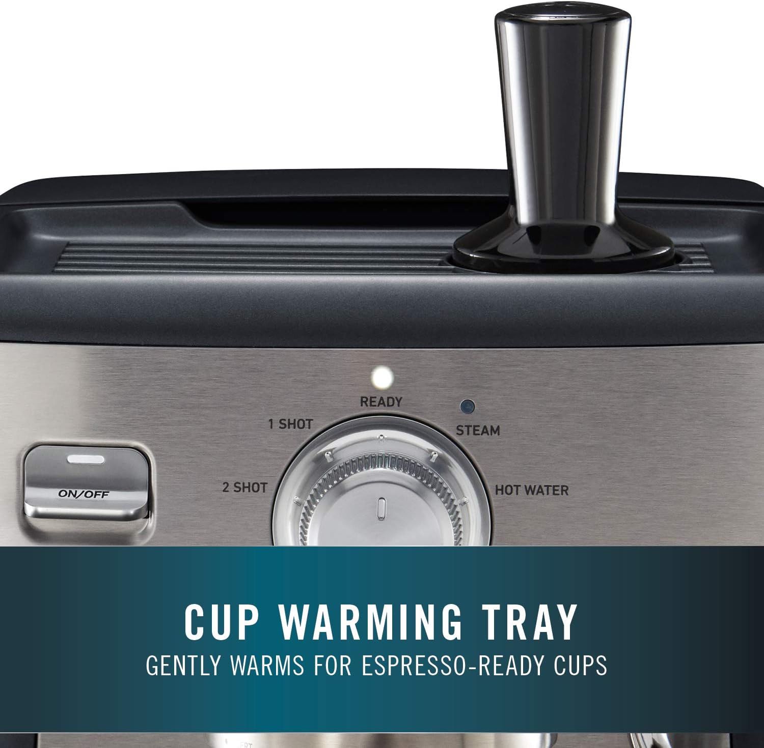 Calphalon BVCLECMP1 Temp iQ Espresso Machine with Steam Wand, Stainless6
