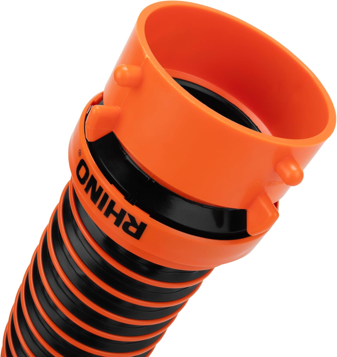 Camco RhinoEXTREME 10-Foot Camper & RV Sewer Hose Kit - Crush Resistant TPE Technology - Pre-Attached Rhino Swivel Fittings for Secure Connection - RV Heavy Duty Sewer Hose for RV Toilet (39854)7