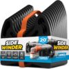 Camco Sidewinder 20-Ft RV Sewer Hose Support - Flexible Telescoping Design for Curving Around Obstacles & Deep Cradles Secure RV Sewer Hose - Out-of-Box Ready & Folds for RV Storage (43052)