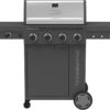 Charbroil Performance Series 4-Burner Gas Grill Cabinet with Side Burner, Gray - 463254025
