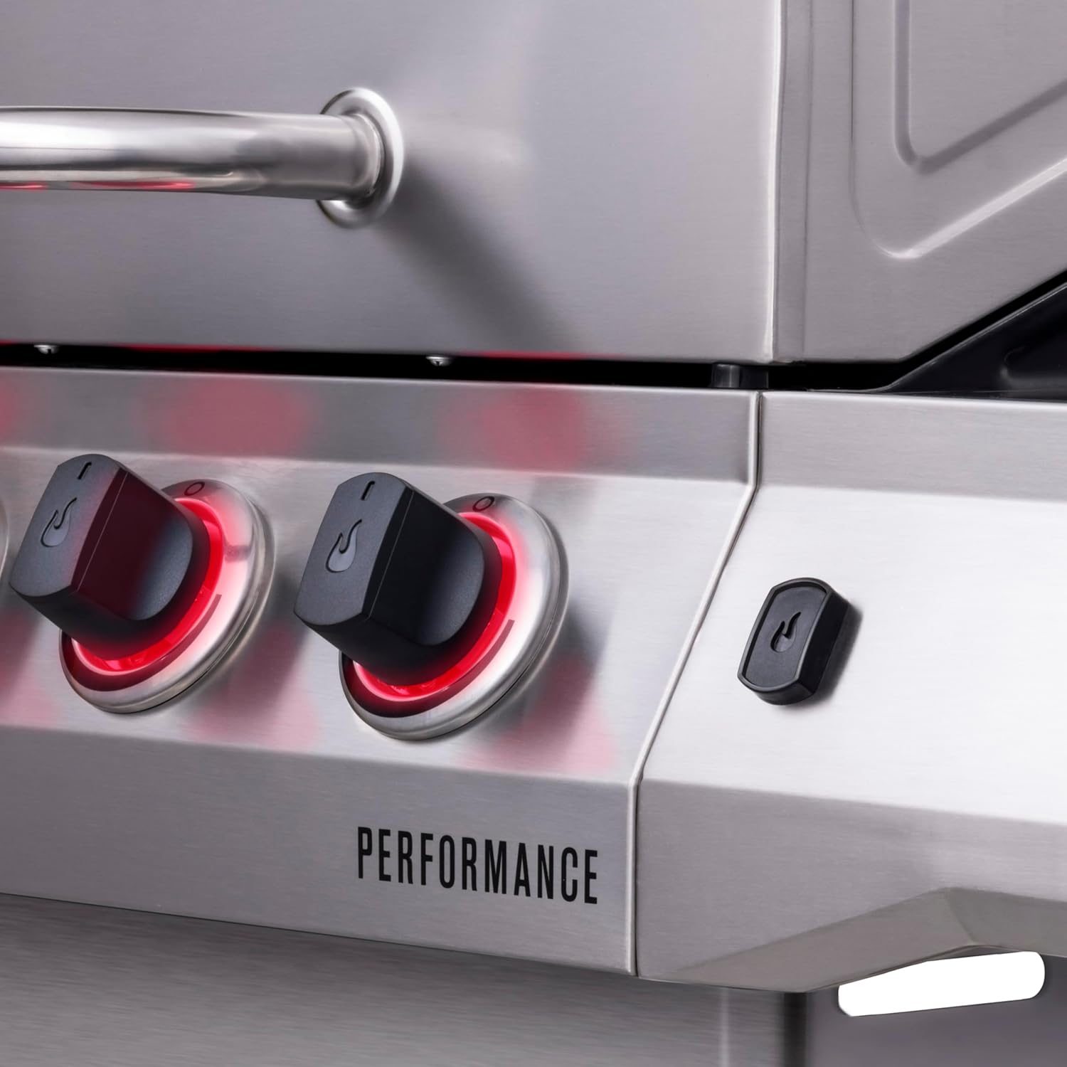 Charbroil Performance Series Convective 4-Burner with Side Burner Cabinet Propane Gas Grill, Stainless Steel - 4633540215