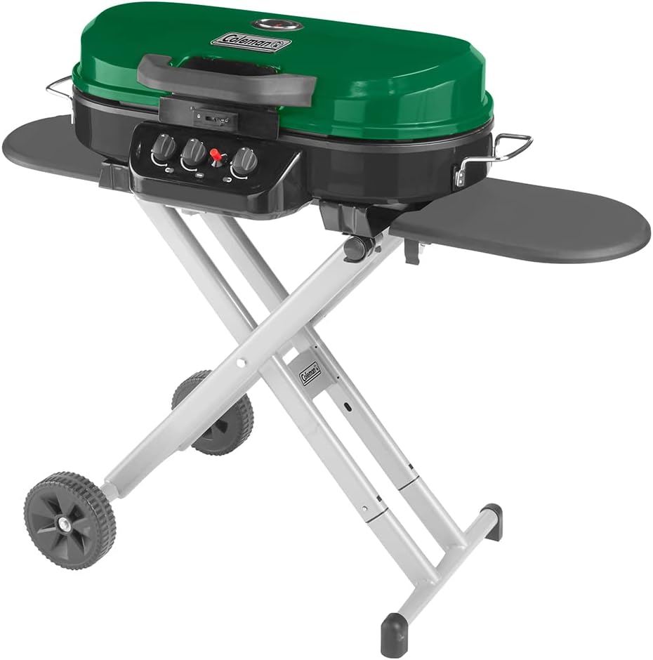 Coleman RoadTrip 285 Portable Stand-Up Propane Grill with 3 Adjustable Burners & Instastart Ignition, 20,000 BTUs of Power for Outdoor Cooking, Camping, Tailgating, Grilling, BBQs, & More Coleman RoadTrip 285 Portable Stand-Up Propane Grill with 3 Adjustable Burners & Instastart Ignition, 20,000 BTUs of Power for Outdoor Cooking, Camping, Tailgating, Grilling, BBQs, & More