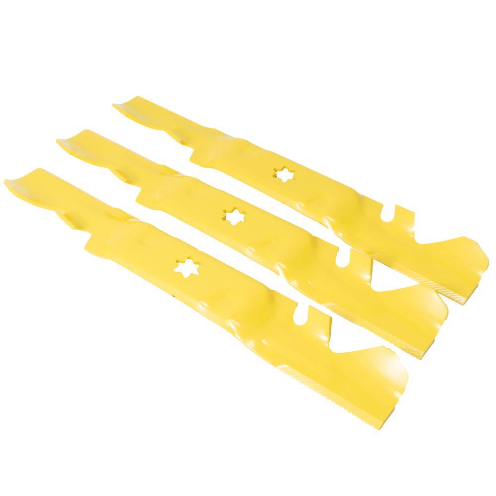 Cub Cadet 490-110-C178 Original Equipment Xtreme 3-in-1 Blade Set for Select 50 in. Mowers with 6-Point Star OE# 942-05052-X, 942-05052-X11