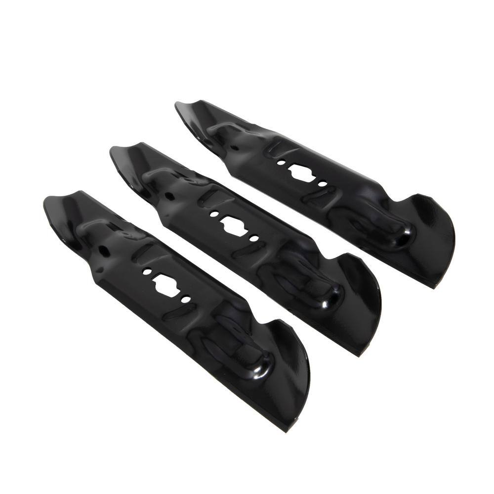 Cub Cadet 490-110-C193 Original Equipment High Lift Blade Set for Select 50 in. Riding Lawn Mowers with S-Shape Center OE# 742-05094, 742P050940