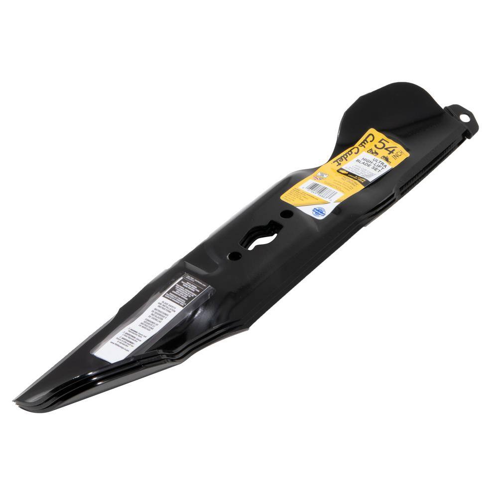 Cub Cadet 490-110-C194 Original Equipment High Lift Blade Set for Select 54 in. Riding Lawn Mowers with S-Shape Center OE# 742-05086, 742P050867