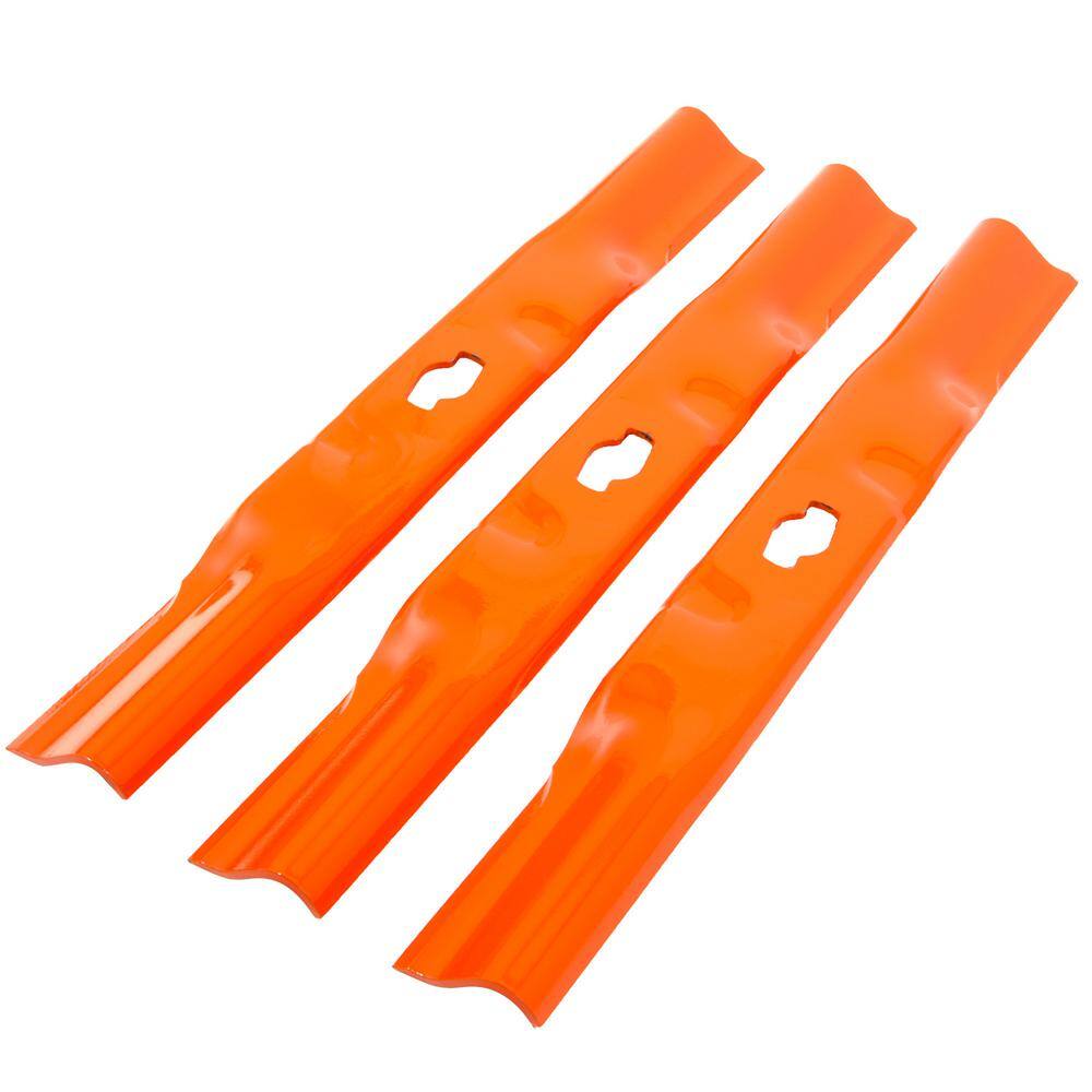 Cub Cadet 490-110-C201 Original Equipment Low Lift Sand Blade Set for Select 54 in. Mowers with S-Shape Center, OE# 742P05086-L, 742-05086-L16
