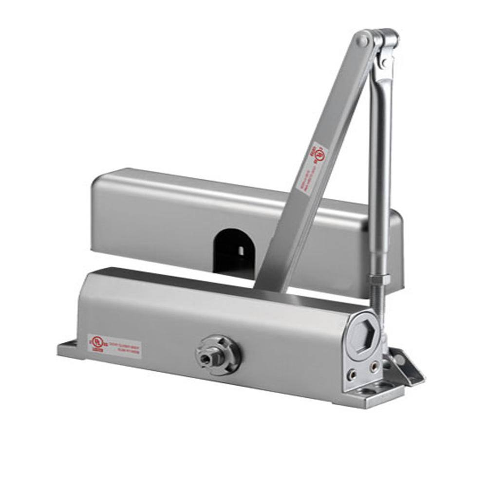 DELANEY HARDWARE 604410 Light to Medium Duty Grade-1 Cast Iron Body Gray Finish Commercial Door Closer DELANEY HARDWARE 604410 Light to Medium Duty Grade-1 Cast Iron Body Gray Finish Commercial Door Closer