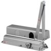 DELANEY HARDWARE 606710 Medium to Heavy Duty Grade1 Cast Iron Body Gray Finish Commercial Door Closer