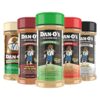 Dan-O's 5 Bottle Seasoning Set, Small Bottles, 5 Pack, Includes Original, Spicy, Chipotle, Crunchy and Cheesoning Seasonings, Sugar Free, Zero Calorie, All-Purpose Seasoning Kit