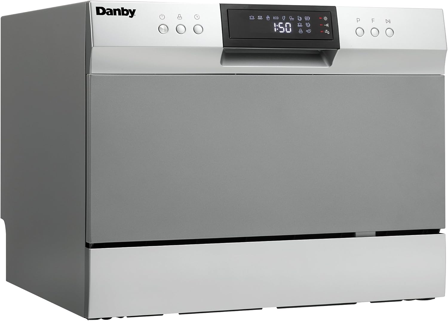 Danby DDW631SDB Countertop Dishwasher, Stainless Steel1