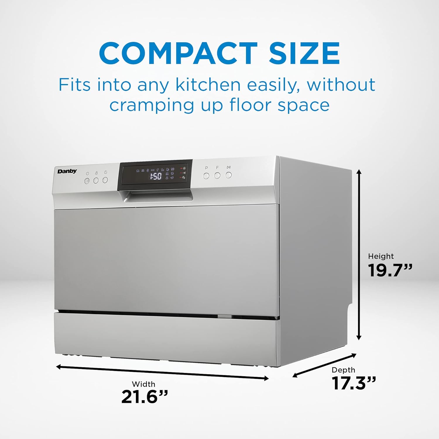 Danby DDW631SDB Countertop Dishwasher, Stainless Steel14