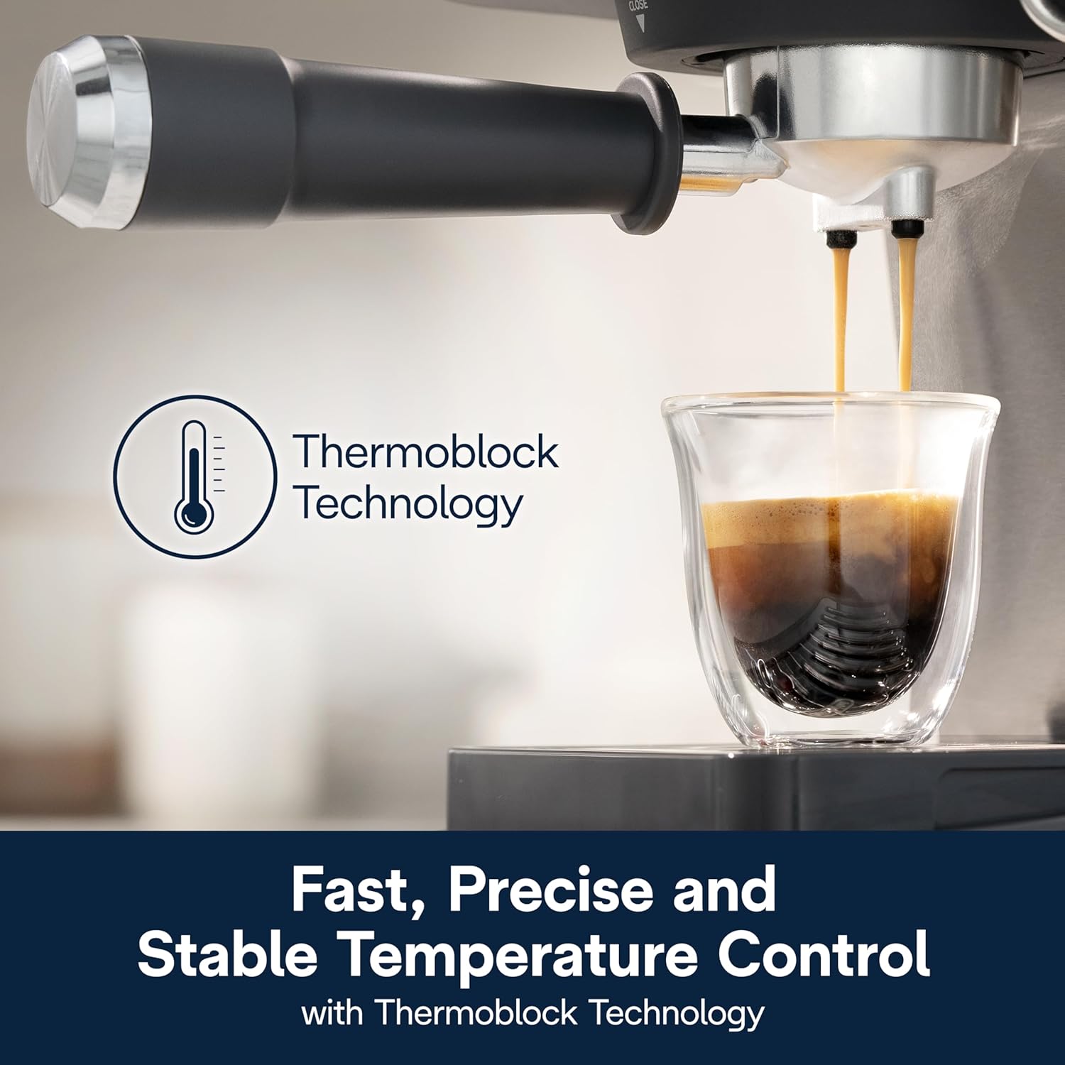 De’Longhi Linea Classic Espresso Machine with Milk Frother, 15-Bar Pump & Temperature Control - Barista Coffee Maker Kit for Espresso, Latte, Cappuccino & Iced Coffee - Italian Stainless Steel Design3