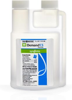 Demand CS Insecticide - Contains iCAP Technology for Long-Lasting Pest Control, 8-oz. Sprayable Insecticide, Effective Against Over 30 Pests, Formulated for Indoor & Outdoor Use