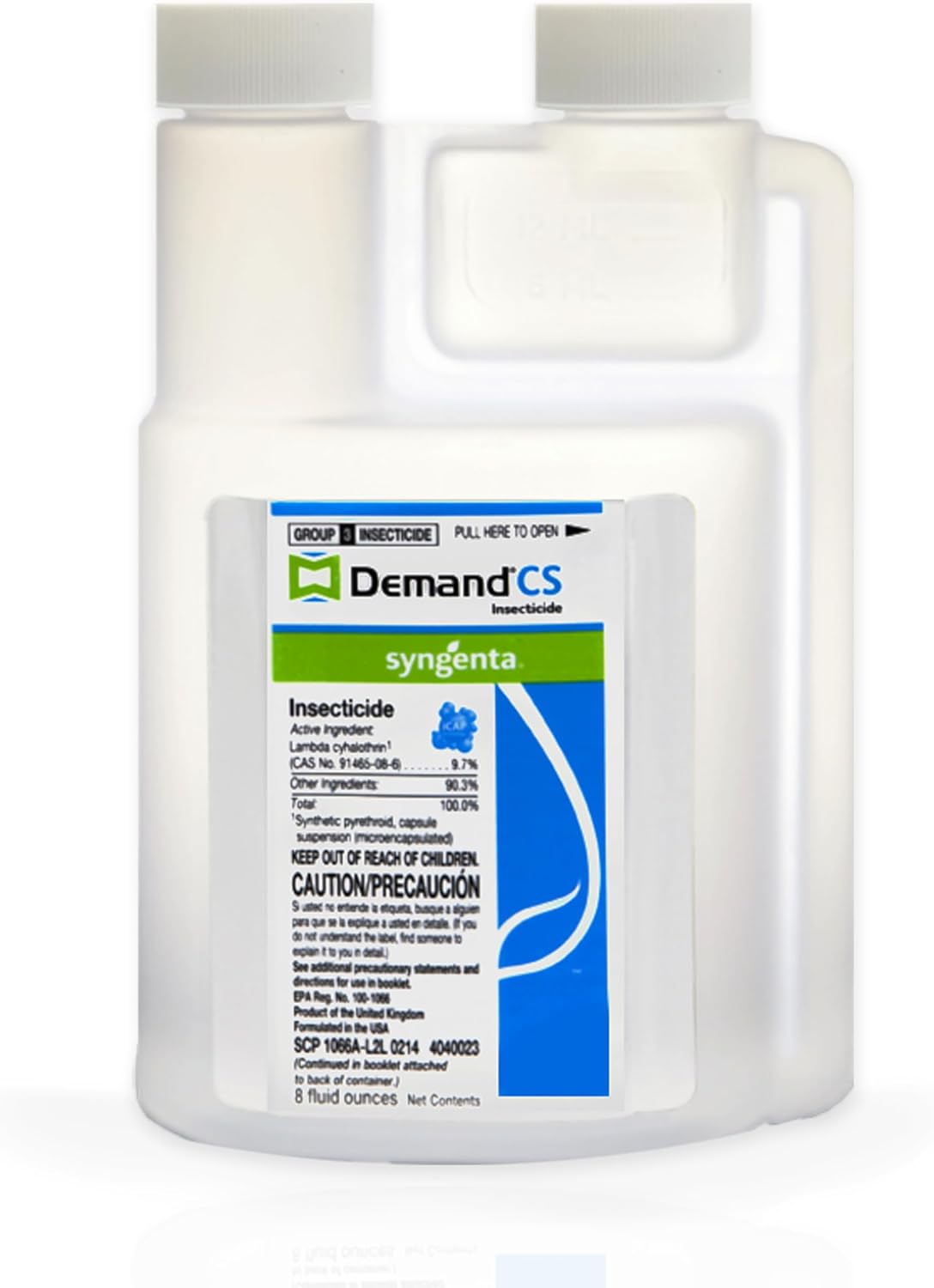Demand CS Insecticide - Contains iCAP Technology for Long-Lasting Pest Control, 8-oz. Sprayable Insecticide, Effective Against Over 30 Pests, Formulated for Indoor & Outdoor Use Demand CS Insecticide - Contains iCAP Technology for Long-Lasting Pest Control, 8-oz. Sprayable Insecticide, Effective Against Over 30 Pests, Formulated for Indoor & Outdoor Use