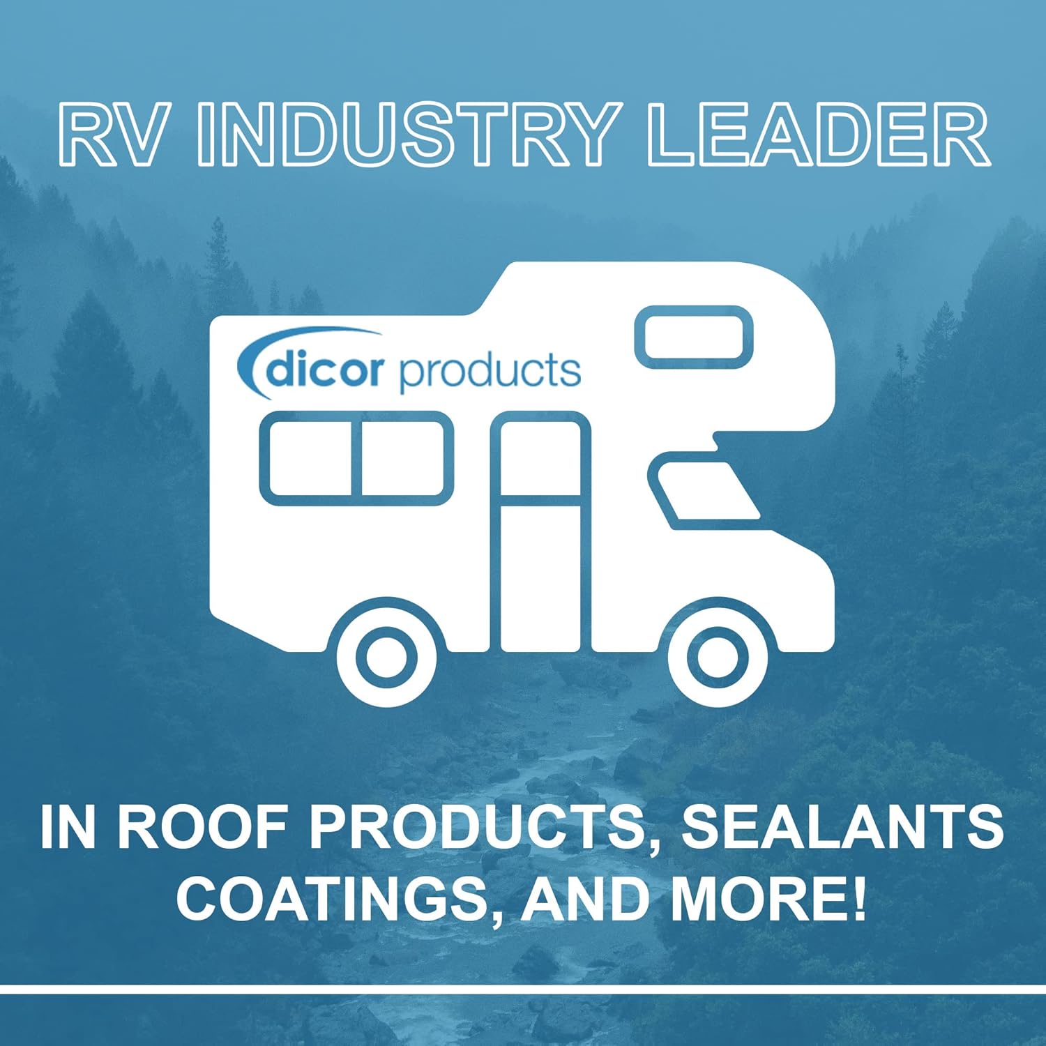 Dicor RP-FRC-1 Fiberglass RV Roof Coating System - White, 1 Gallon7