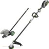 EGO MHC1603 Multi-Head Combo Kit 16-Inch 56-Volt Carbon Fiber String Trimmer with POWERLOAD™ & 8-Inch Carbon Fiber Edger Attachment & 56-Volt Power Head, 4.0Ah Battery and 320W Charger Included