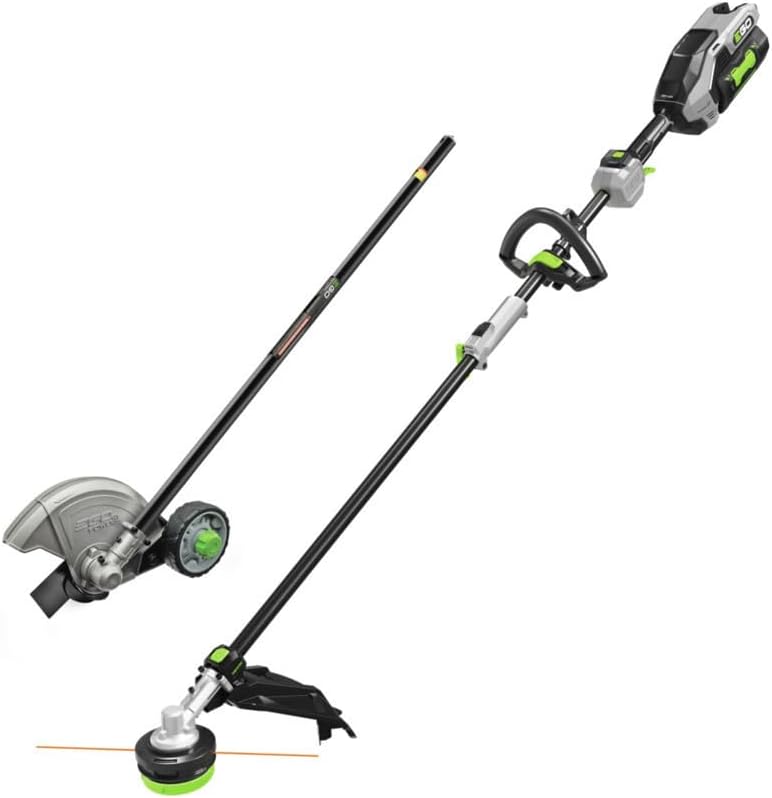 EGO MHC1603 Multi-Head Combo Kit 16-Inch 56-Volt Carbon Fiber String Trimmer with POWERLOAD™ & 8-Inch Carbon Fiber Edger Attachment & 56-Volt Power Head, 4.0Ah Battery and 320W Charger Included EGO MHC1603 Multi-Head Combo Kit 16-Inch 56-Volt Carbon Fiber String Trimmer with POWERLOAD™ & 8-Inch Carbon Fiber Edger Attachment & 56-Volt Power Head, 4.0Ah Battery and 320W Charger Included