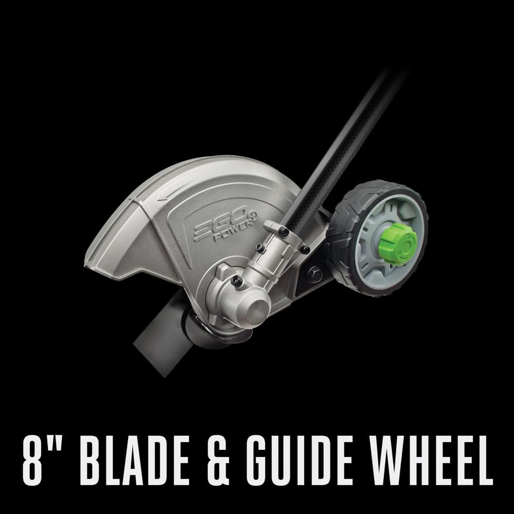 EGO MHC1603 Multi-Head Combo Kit 16-Inch 56-Volt Carbon Fiber String Trimmer with POWERLOAD™ & 8-Inch Carbon Fiber Edger Attachment & 56-Volt Power Head, 4.0Ah Battery and 320W Charger Included8