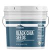 Earthborn Elements Chia Seeds, 1 Gallon Bucket, Nutty Flavor, Baked Goods & More