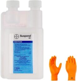 Envu Suspend Insecticide 16oz | Premium USA Supply Gloves for Safe Eradication | USA Supply Pest ID Card