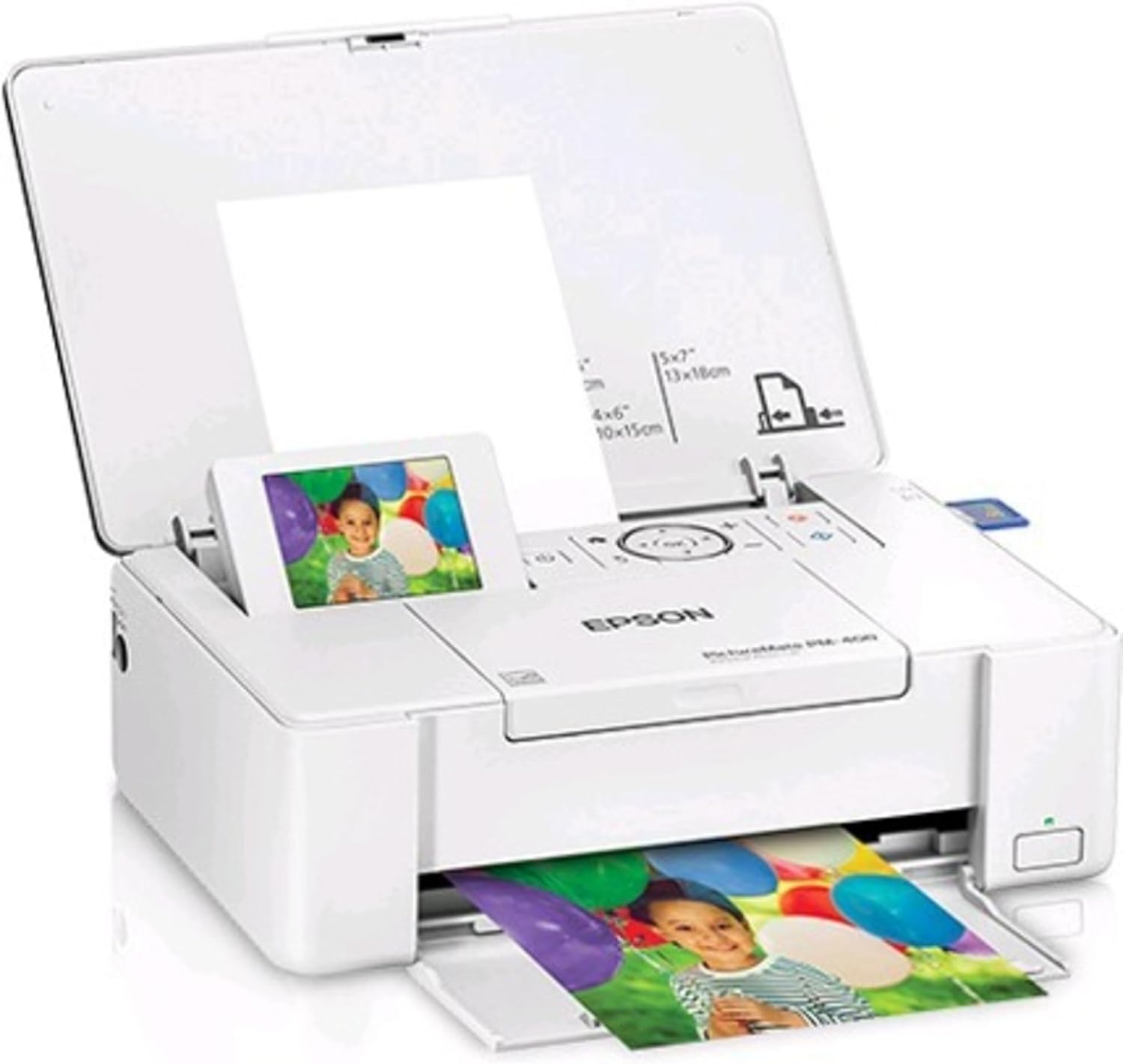 Epson PictureMate PM-400 Wireless Compact Color Photo Printer, white1