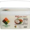 Essential Depot Coconut Oil 76F - Food Grade - 7 lb in PP Microwavable Container, Resealable Lid & Removable Handle