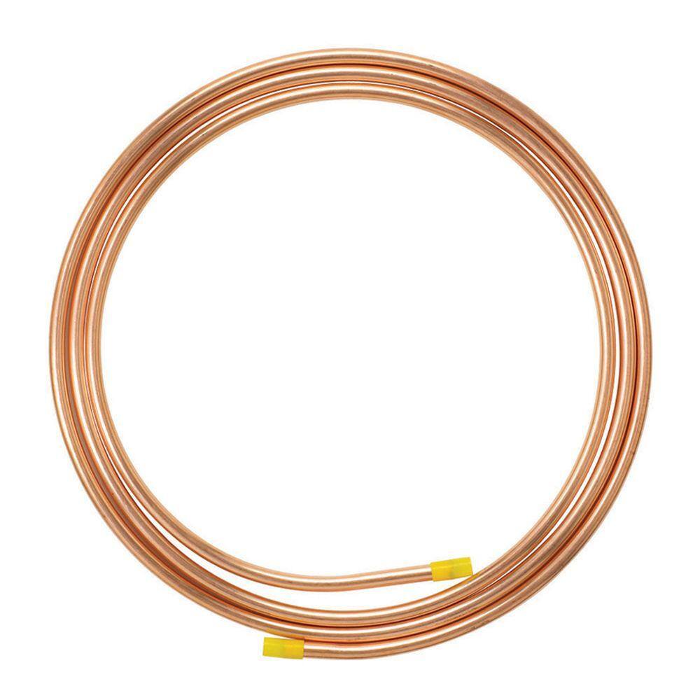 Everbilt D 04050PS 1 4 in. x 50 ft. Soft Copper Refrigeration Coil Tubing Everbilt D 04050PS 1 4 in. x 50 ft. Soft Copper Refrigeration Coil Tubing