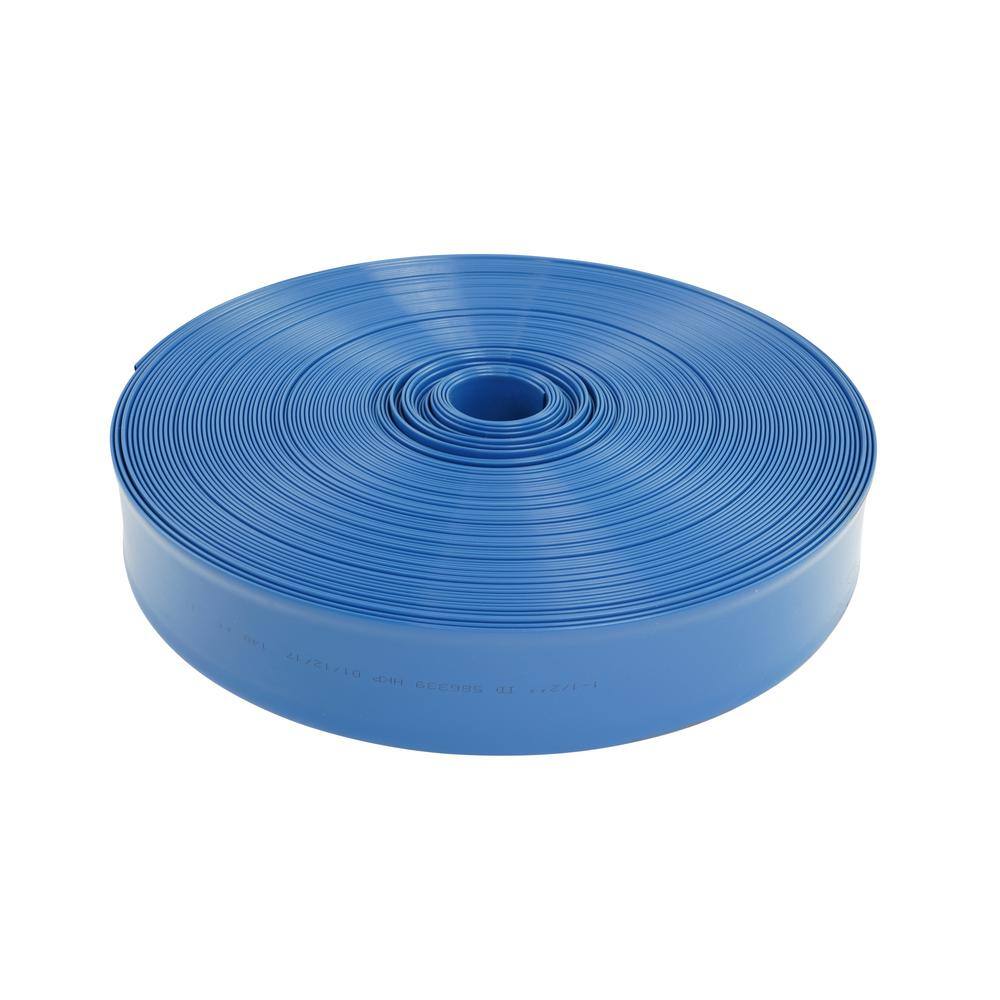 Everbilt HKP004-008 1-1 2 in. I.D. x 150 ft. Polyethylene Econo Flat Discharge Hose2