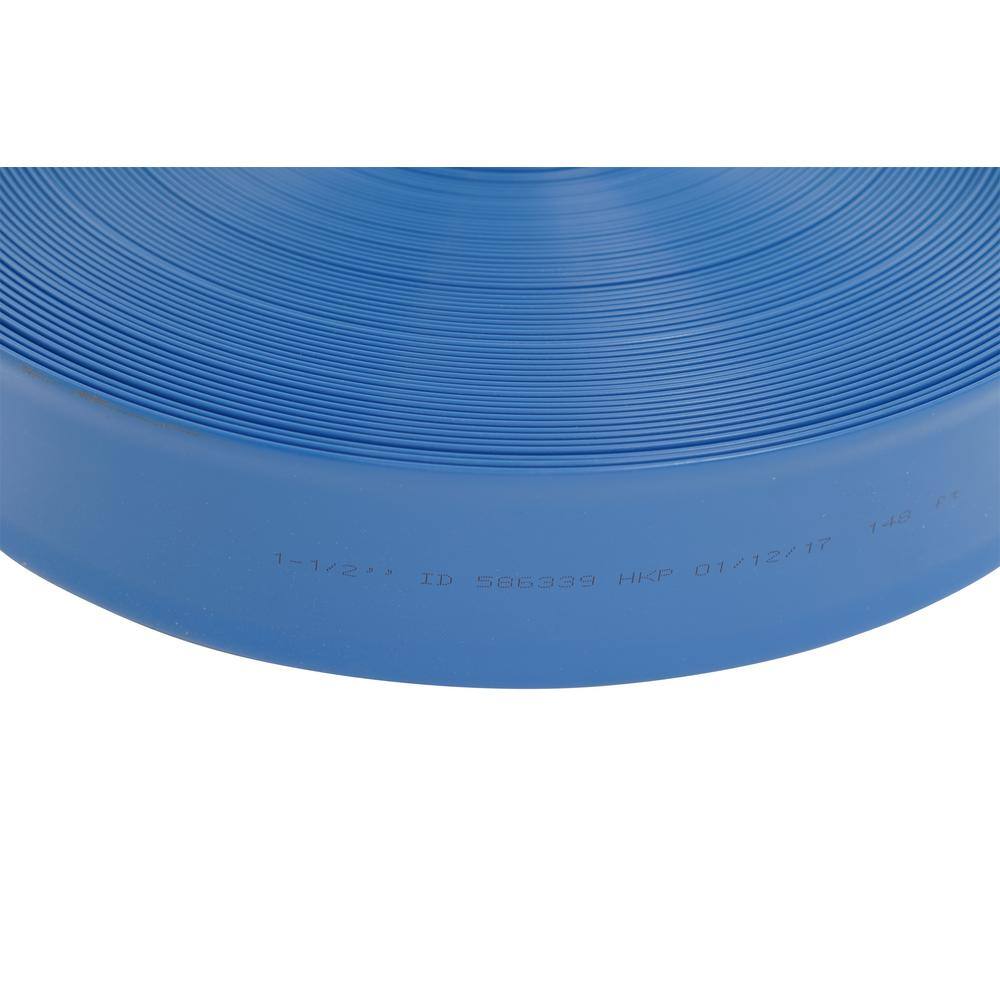 Everbilt HKP004-008 1-1 2 in. I.D. x 150 ft. Polyethylene Econo Flat Discharge Hose8