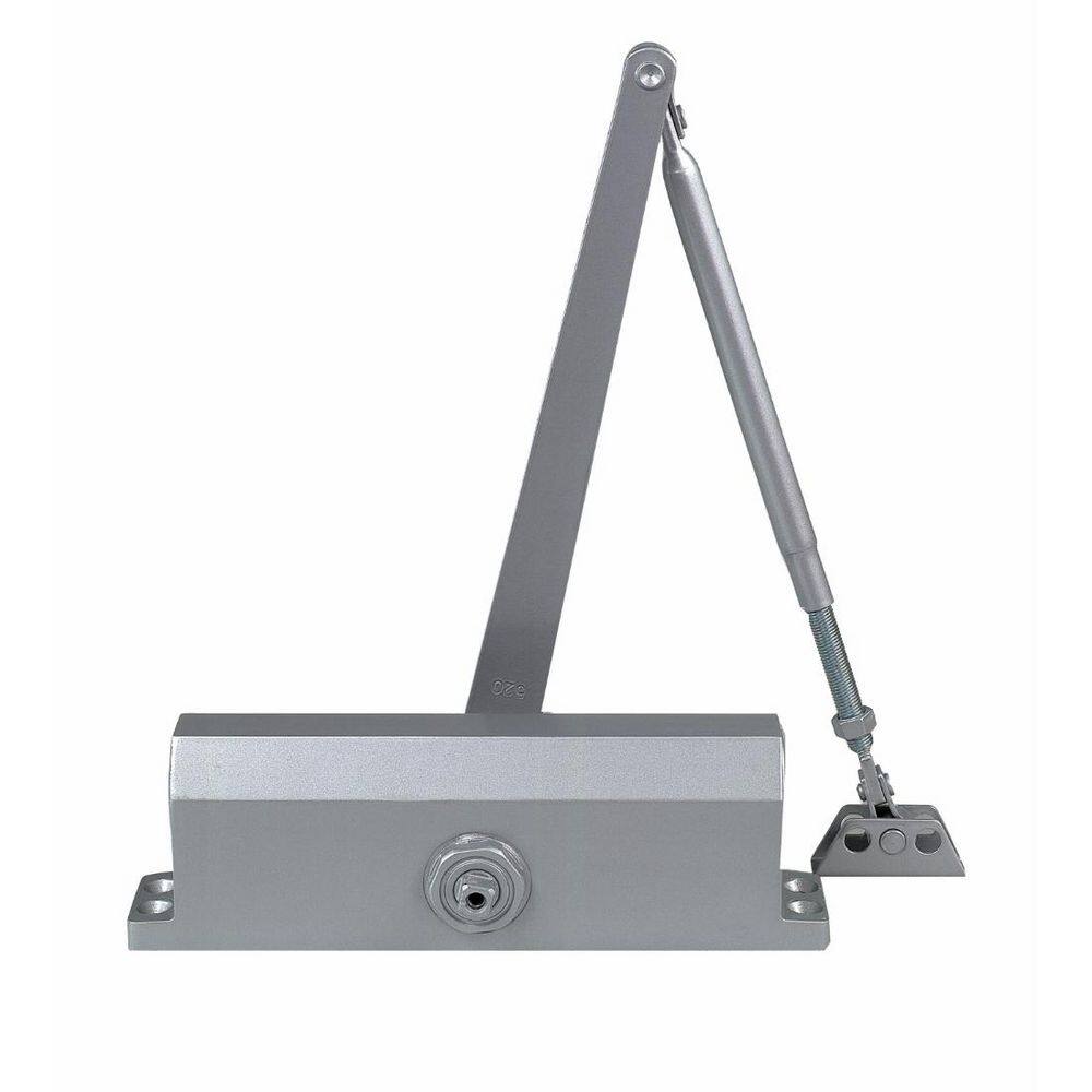 Global Door Controls TC2203-PA-AL Commercial Grade 3 Door Closer with Parallel Arm Bracket in Aluminum - Size 32