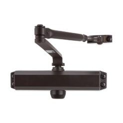 Global Door Controls TC2204-BC-DU Commercial Grade 3 Door Closer with Backcheck in Duronodic - Size 4