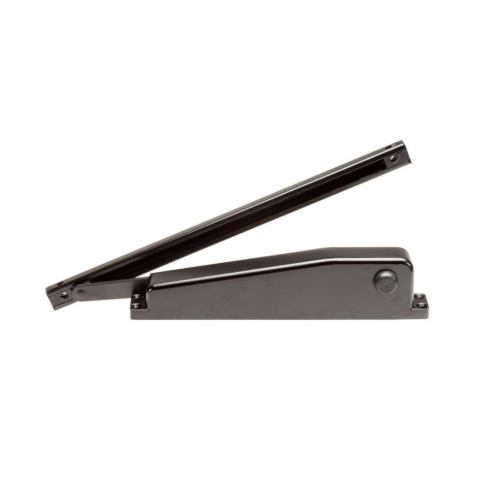 Global Door Controls TC901-HO-BR Residential Hold Open Mini Door Closer in Brown Global Door Controls TC901-HO-BR Residential Hold Open Mini Door Closer in Brown