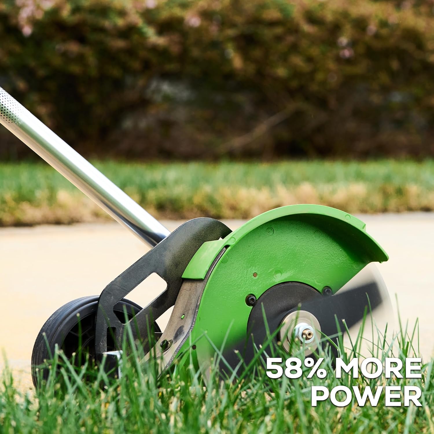 Greenworks 82ES15-4DP 82V 8 Brushless Cordless Edger, 4.0Ah Batttery and Dual Port Rapid Charger Included5