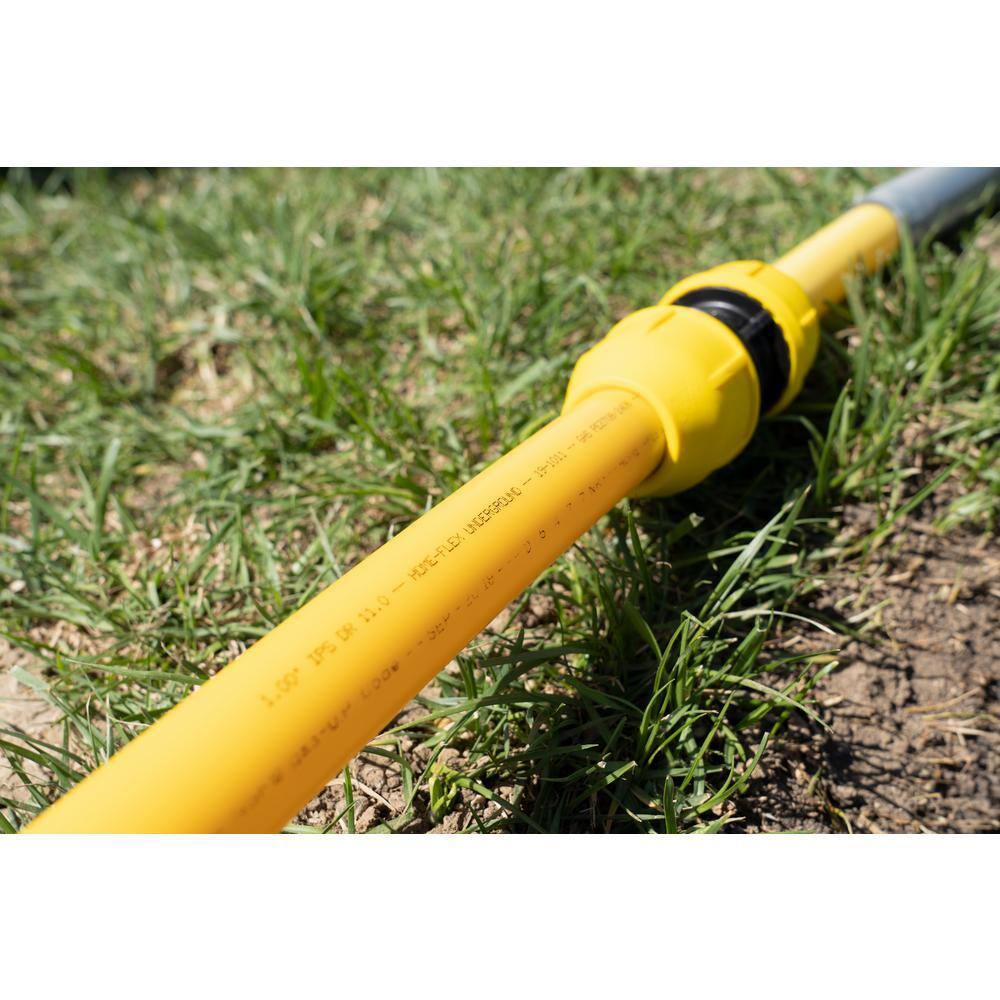 HOME-FLEX 19-0593500 1 2 in. IPS x 500 ft. DR 9.3 Underground Yellow Polyethylene Gas Pipe1