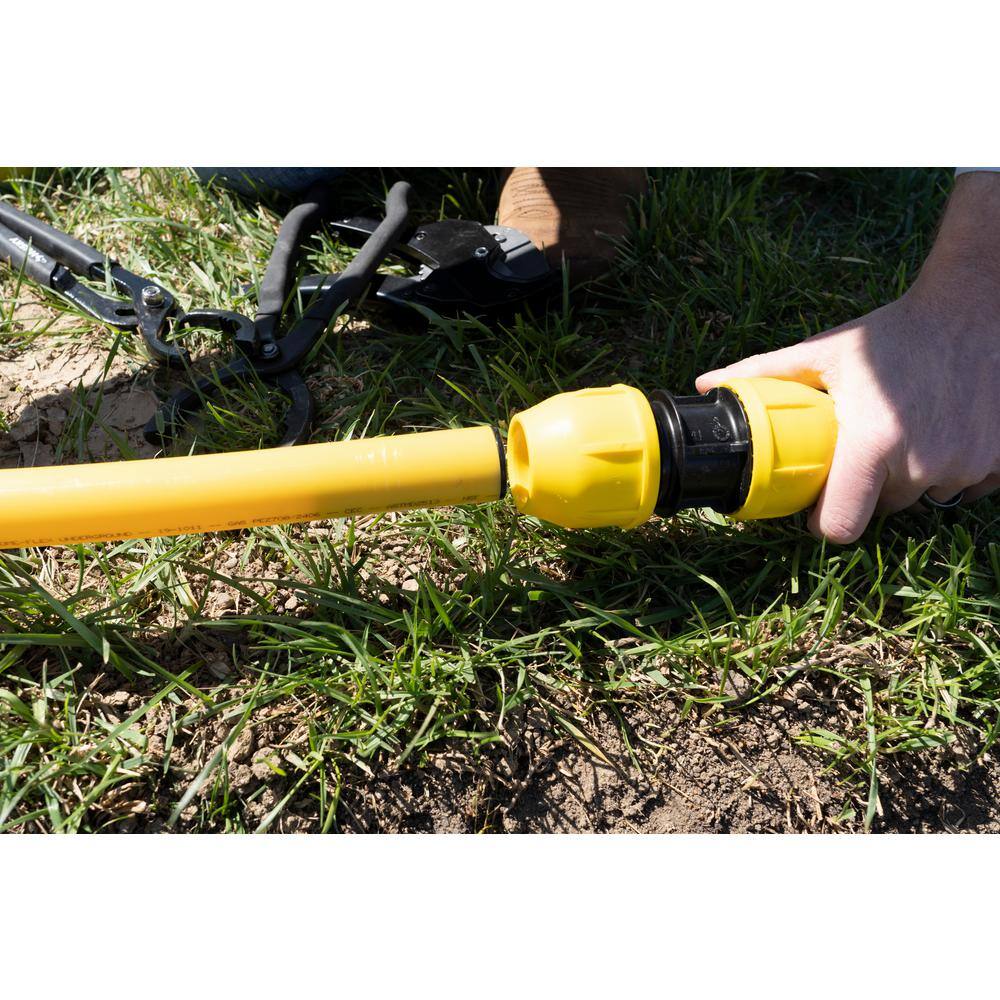 HOME-FLEX 19-0593500 1 2 in. IPS x 500 ft. DR 9.3 Underground Yellow Polyethylene Gas Pipe3