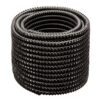HYDROMAXX 1202200025 2 in. Dia x 25 ft. UL Sizing Black Non Kink, Corrugated, Flexible PVC Pond Tubing