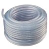 HYDROMAXX 1531100100 1 in. I.D. x 1 1/4 in. O.D. x 100 ft. Braided Clear Non Toxic, High Pressure, Reinforced PVC Vinyl Tubing