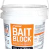 JT Eaton Anticoagulant Rodenticide Bait Block for Mice and Rats, Made in USA, Peanut Butter Flavor, 9 lb Pail of 144 Blocks