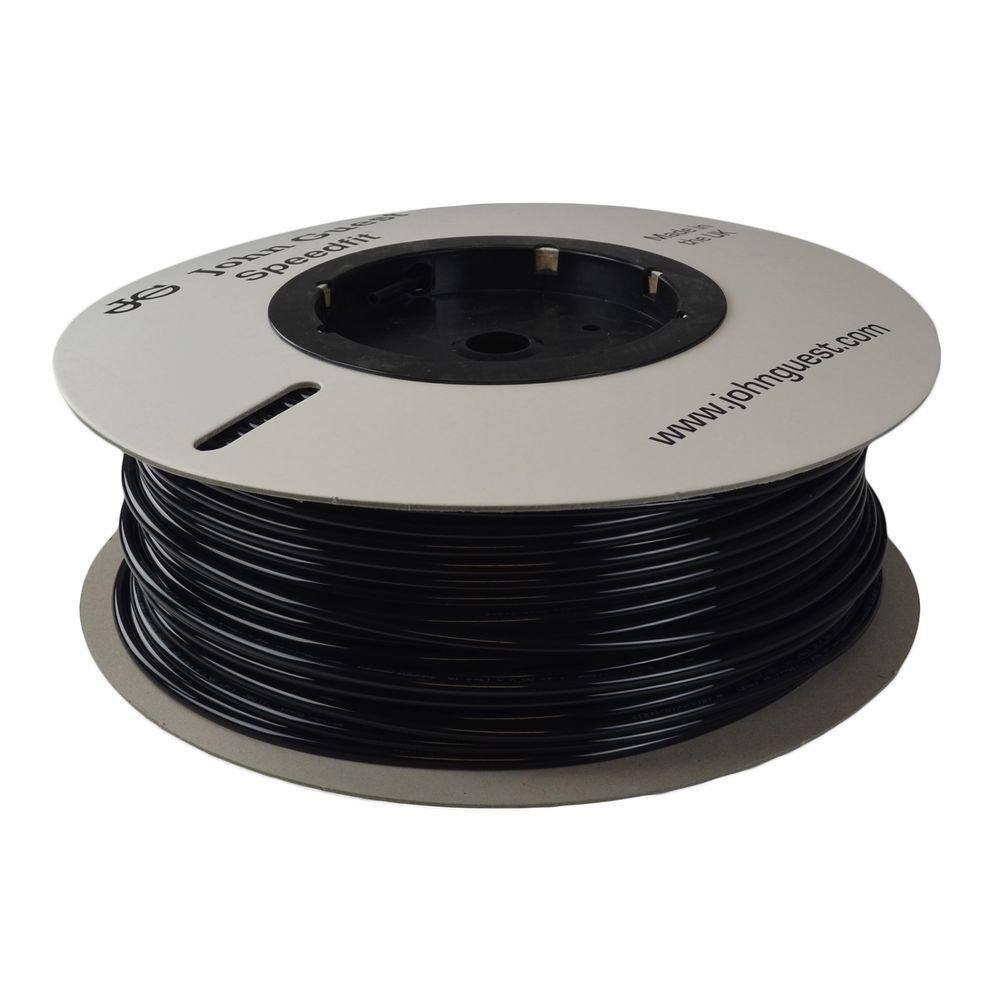 John Guest PE-08-BI-DF-E 1 4 in. x 500 ft. Polyethylene Tubing Coil in Black John Guest PE-08-BI-DF-E 1/4 in. x 500 ft. Polyethylene Tubing Coil in Black