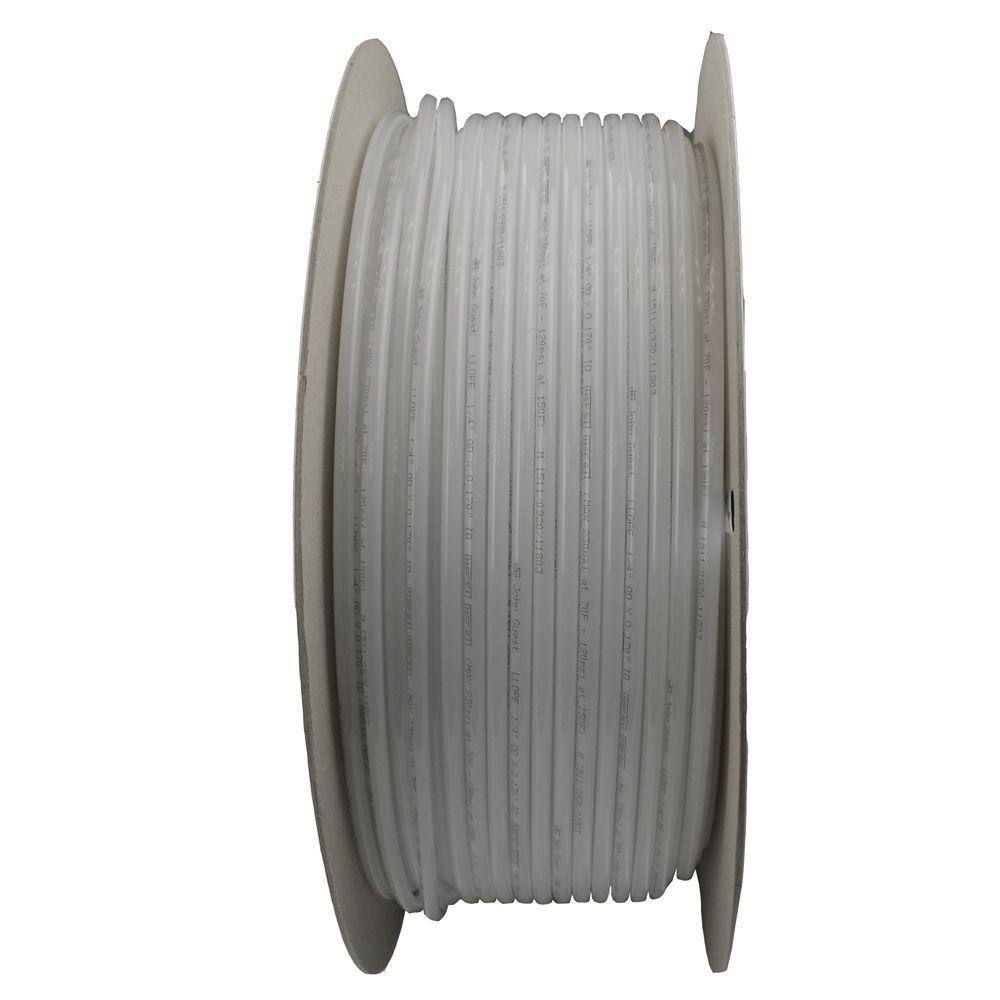 John Guest PE-08-BI-DF-N 1 4 in. x 500 ft. Polyethylene Tubing Coil in Natural Color1