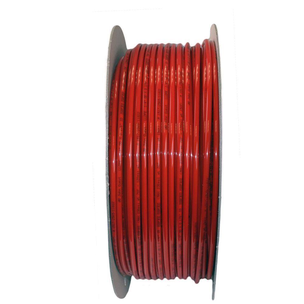 John Guest PE-08-BI-DF-R 1 4 in. x 500 ft. Polyethylene Tubing Coil in Red1