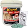 KAPUT Mouse, Rat & Vole Combo Bait Pellets - Kills Rodents and Their Fleas! | (32 x 2oz Place Packs)