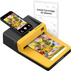 KODAK Dock ERA Plus 4PASS Instant Photo Printer (4x6) (Printer + 10 Sheets)
