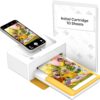KODAK Dock Plus 4PASS Instant Photo Printer (4x6 inches) + 10 Sheets
