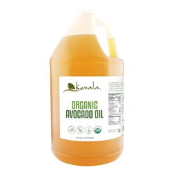 Kevala Organic Avocado Oil - 64 fl oz - 1.8 L - Half a Gallon - Cold Pressed - Avocado Oil for Cooking - Organic Vegetable - High Smoke Point – For Skin and Hair