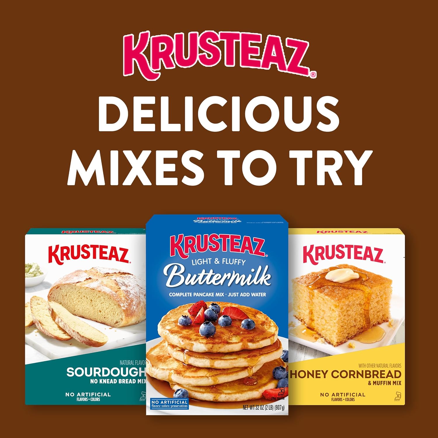 Krusteaz Chocolate Chunk Muffin Mix, With Real Chocolate, No Artificial Flavors or Preservatives, 18.25-ounce Boxes (Pack of 12)14