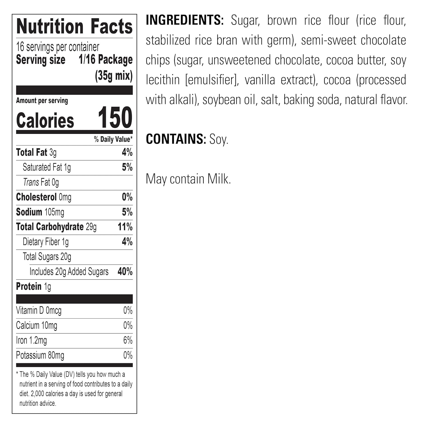 Krusteaz Gluten Free Double Chocolate Brownie Mix, Includes Chocolate Chips, Certified GF, Gluten Free Baking Mix, 20-ounce Boxes (Pack of 8)1