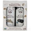 La Tourangelle, White Truffle Oil & Black Truffle Oil Set, Complex Gourmet Earthy Flavor for Drizzling over Pasta, Popcorn, Vegetables, Potatoes, Soup and More, Gift Box, 8.45 Fl Oz Each (Set of 2)